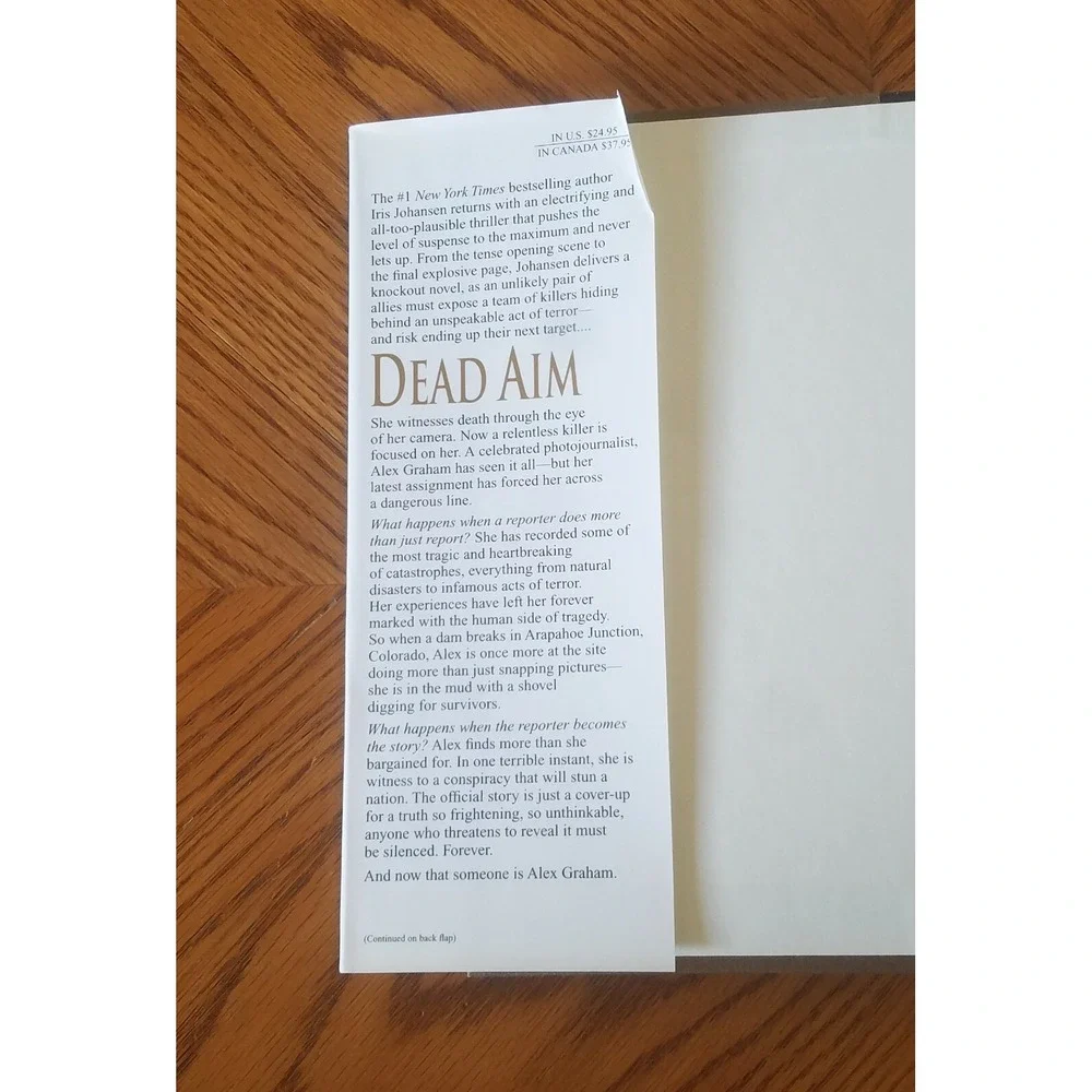 Dead Aim by Iris Johansen (Bantam Books 2003)